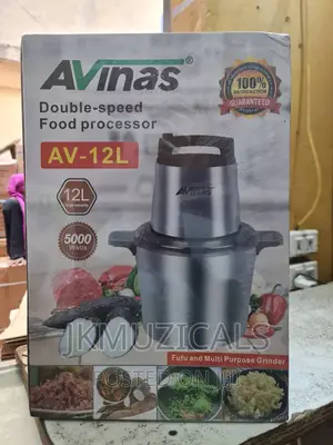 Fufu Machine_ AV-12L Yam Pounder/Double Speed Food Processor