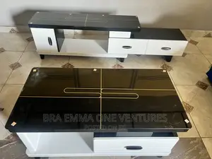 Brand New Imported Tv Stand and Center Table With Drawers