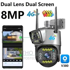 4G Dual Lense PTZ Camera
