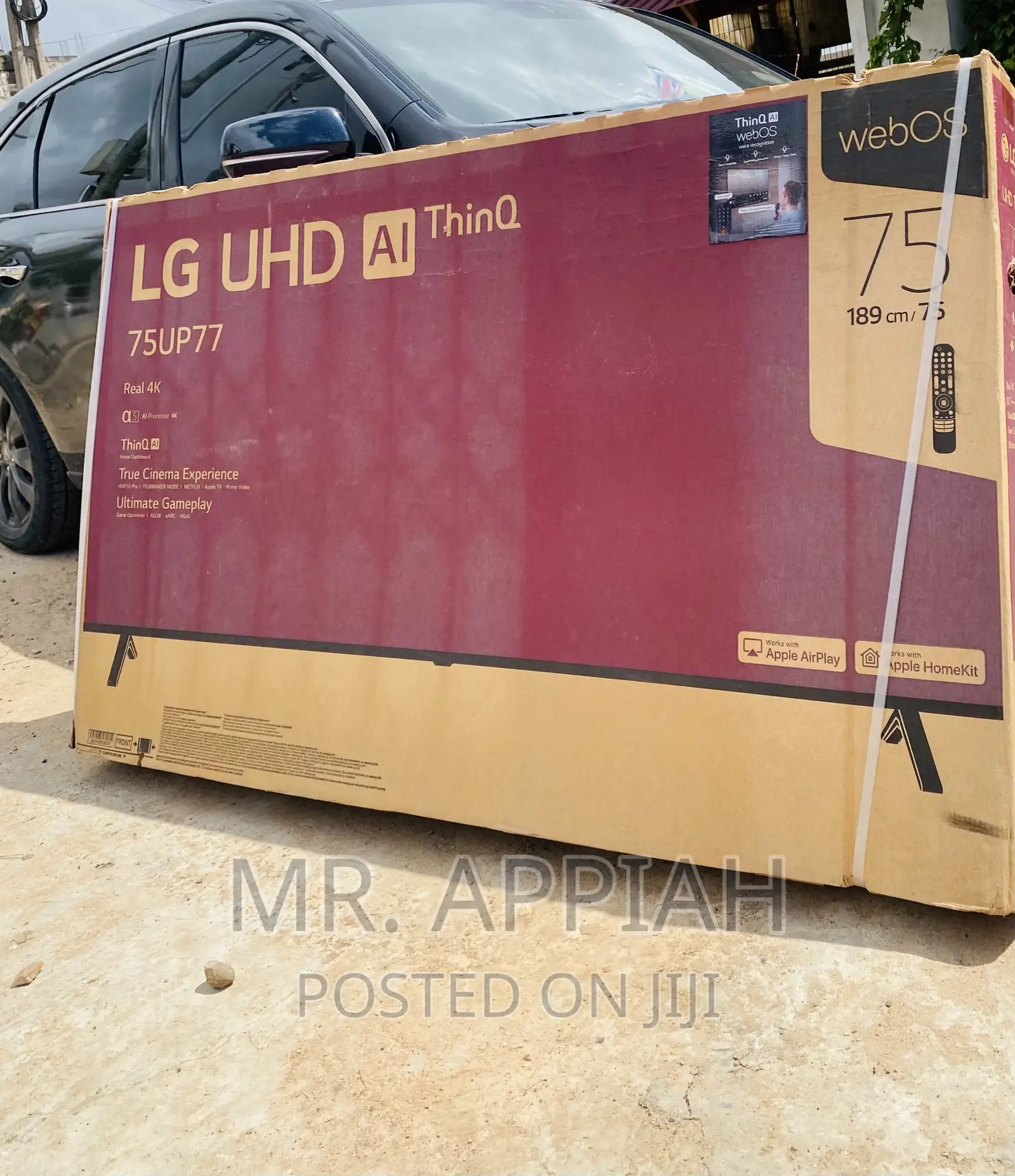 Long Lasting LG(75up7750)75 Inch Uhd Smart Electric Tv.