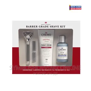 Cremo Barber Grade Cartridge Razor Shave Kit
