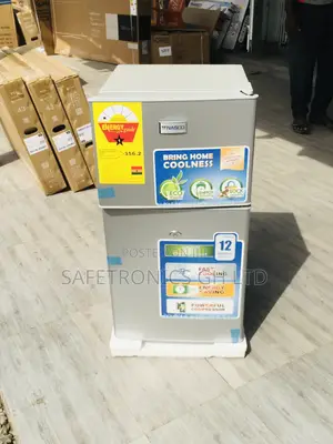 Gray Doubledoor Electric Topfreezer Nasco2-120 Fridge