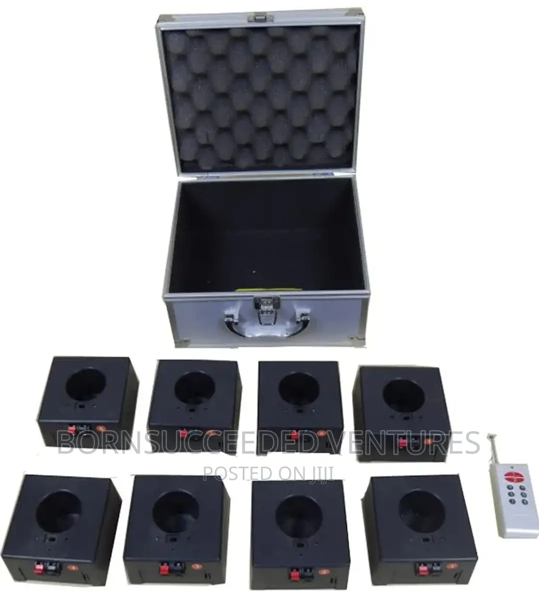 Wireless Remote Control 8 Cues Fireworks Machine for Stage