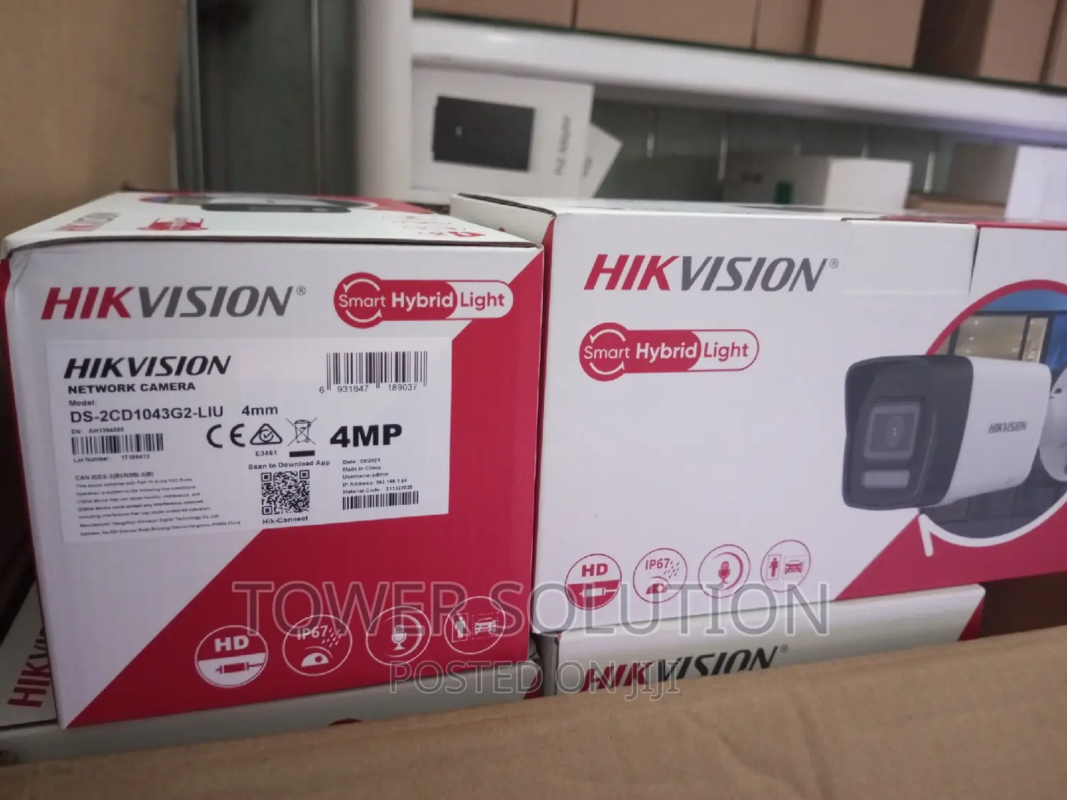 Hikvision Smart Hybrid 4mp Ip Camera Bullet