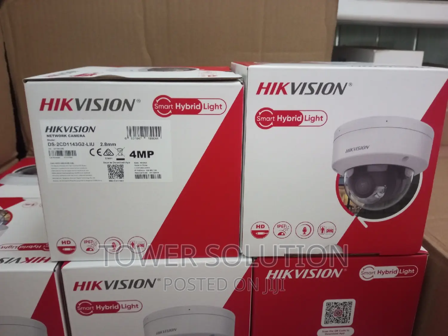 Hikvision Smart Hybrid Ip Camera Dome 4mp