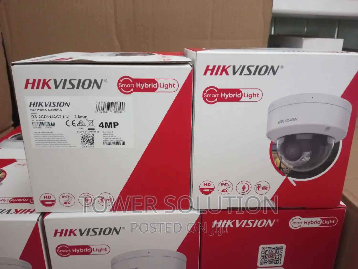 Hikvision Smart Hybrid Ip Camera Dome 4mp