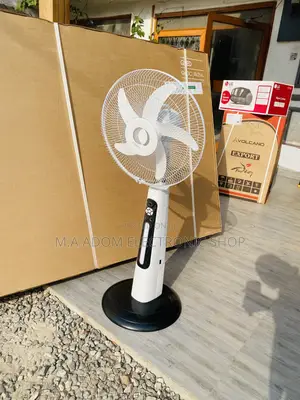 Energy Saving Clinette Rechargeable Standing Fan+Solar Panel