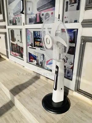 Reliable Clinette Rechargeable Standing Fan + Solar Panel