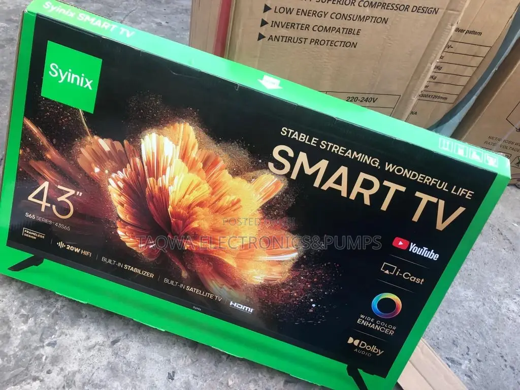 Syinix Smart Frameless 43 Tv