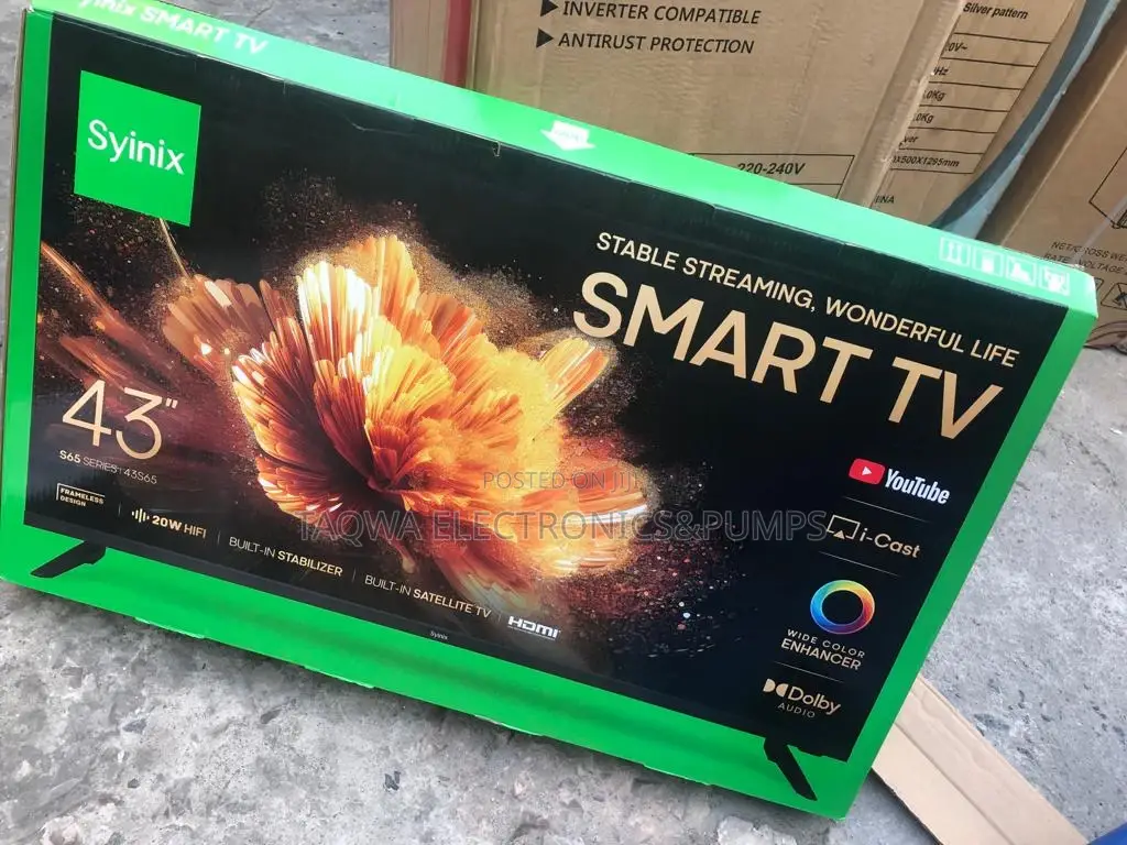 Syinix 43 Affordable Smart Tv