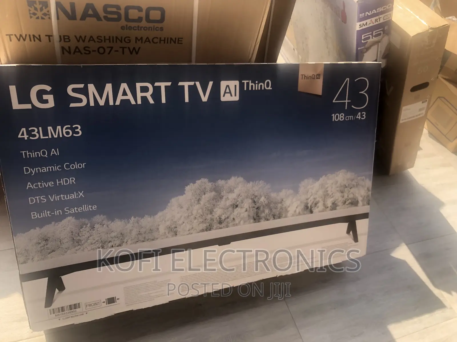 Sealed in Box LG 43LM6300 43inch Full HD Smart Active HDR
