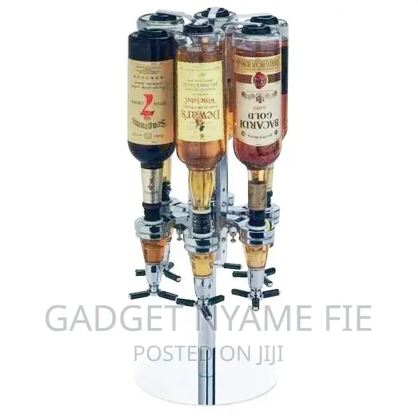 Alcohol Dispenser - 6 Shots/Bottles