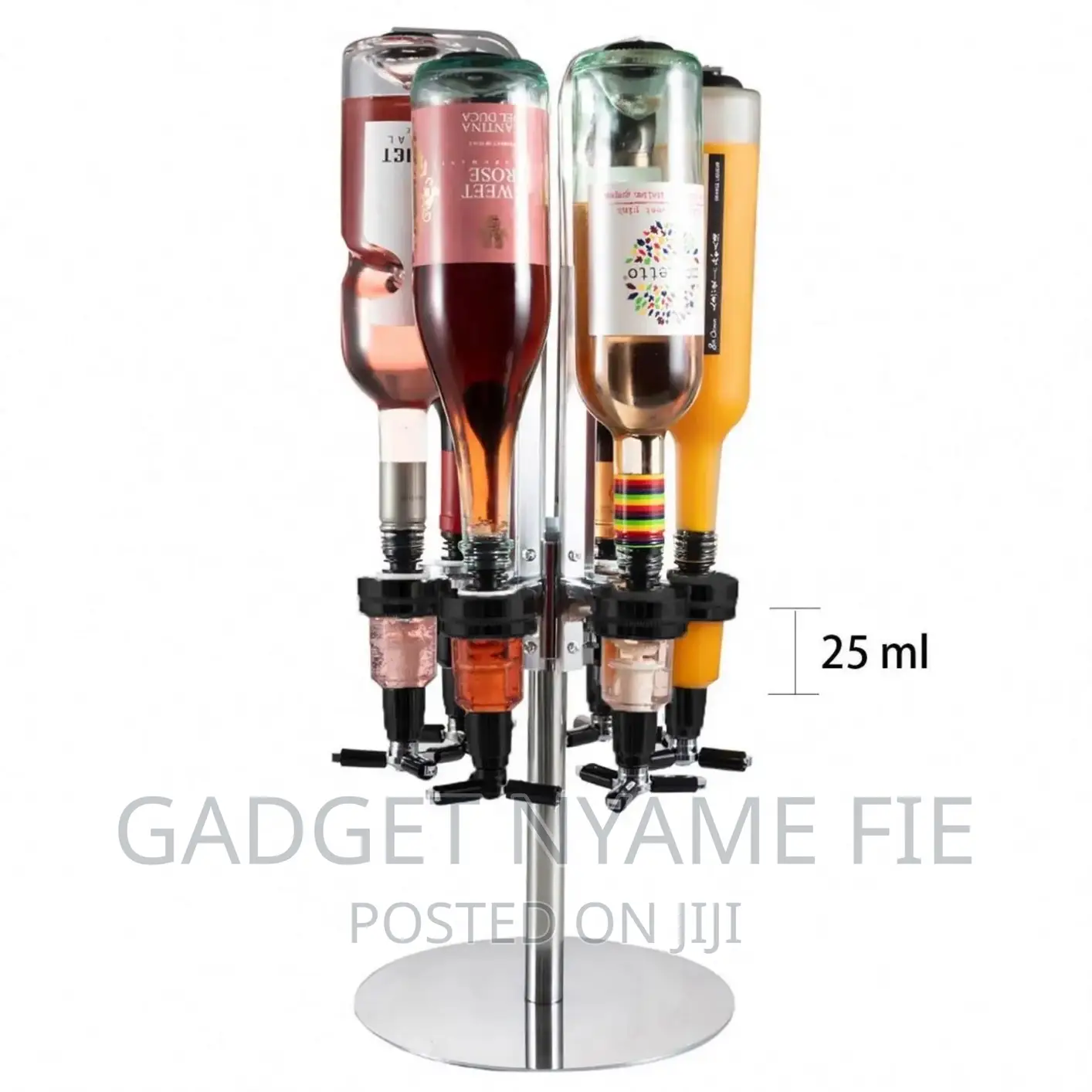 Alcohol/Wine Bottles Rotating Rack/Dispenser