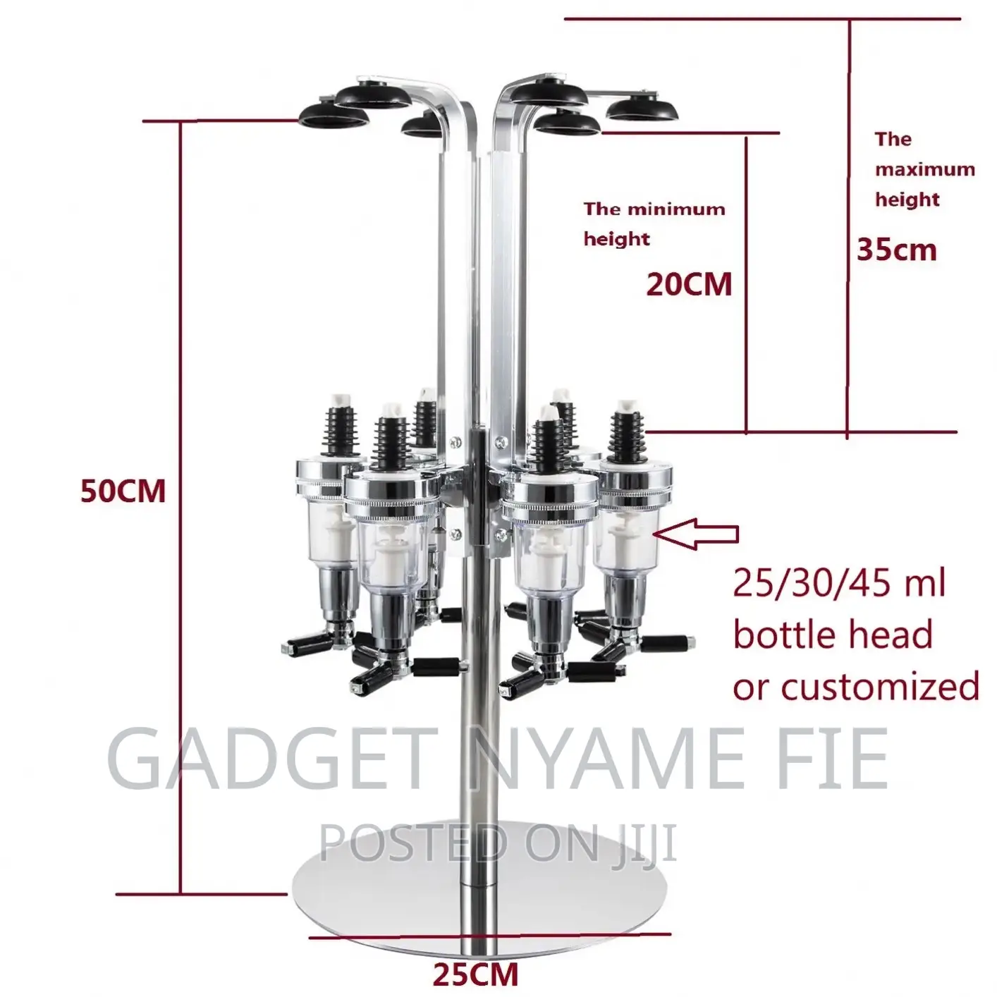 Alcohol Dispenser / Wine Dispenser - 6 Shots