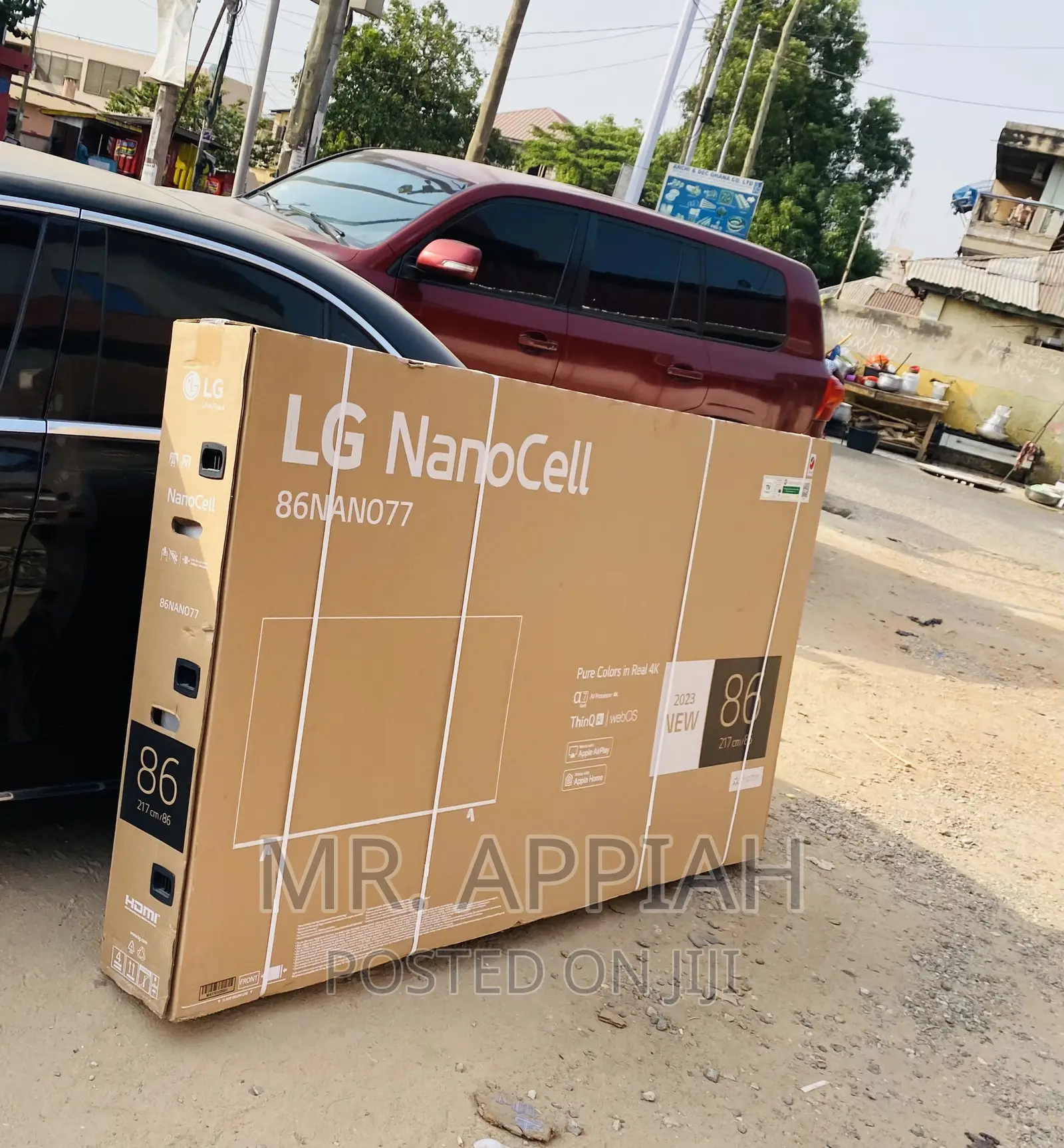 Fresh in Box  LG 86NANO0776 86” Nanocell Smart Tv.