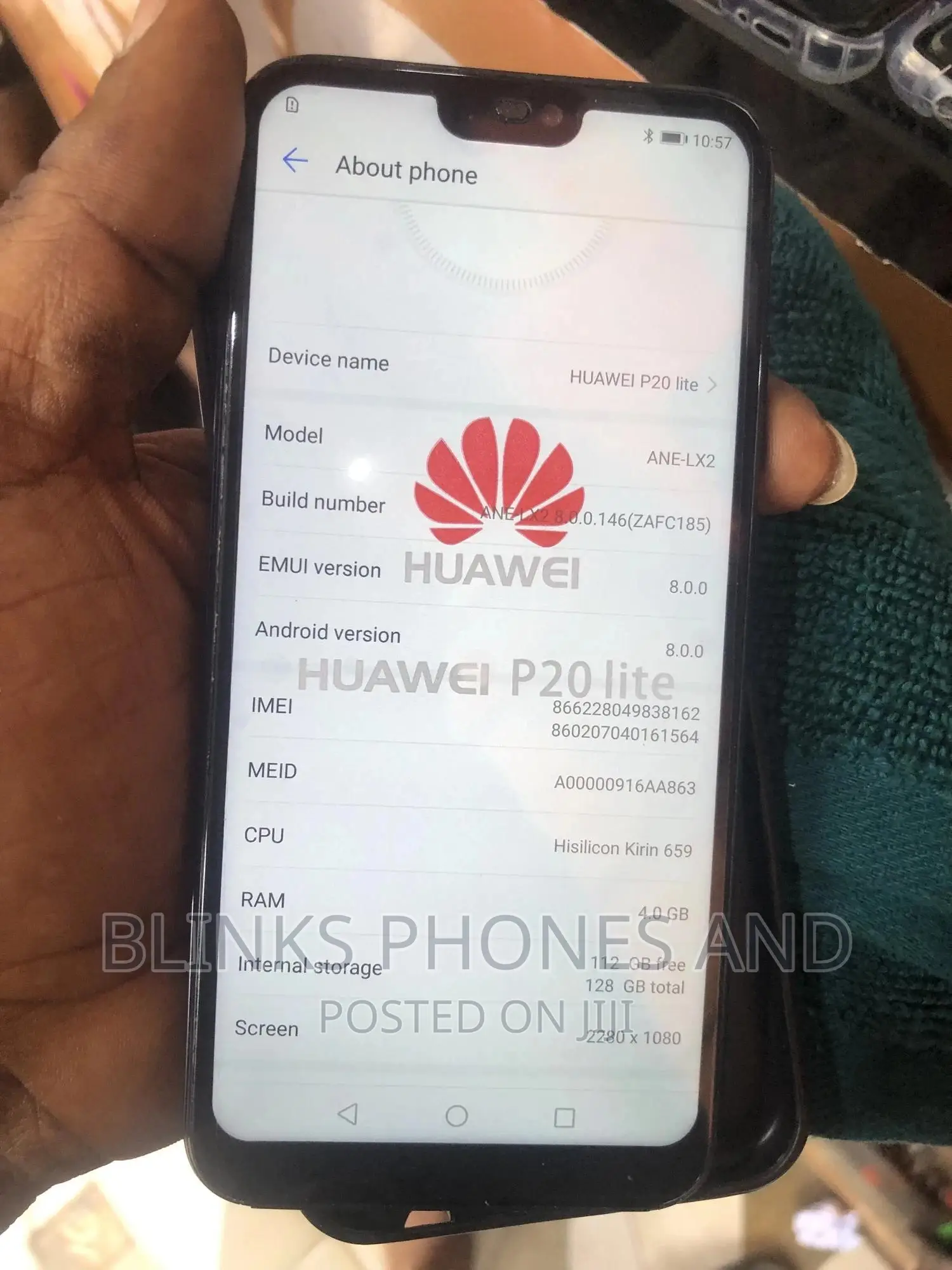 Huawei P20 Lite 128 GB Black
