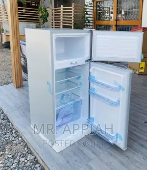 Get Best Price for Zara 12TM 2 Door Electric Fridge,Silver.