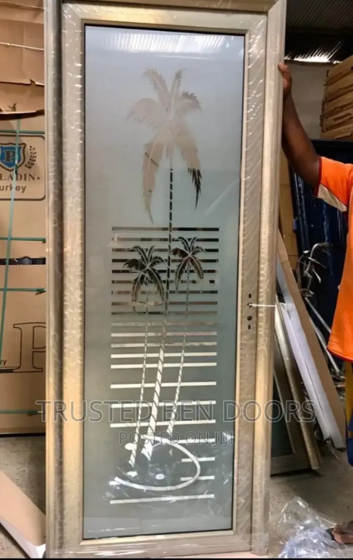 Quality Glass Bathroom+Toilet Doors
