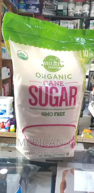 Wellsley Organic Cane Sugar (4.54kg