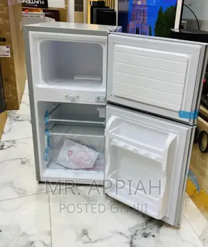Super Chilling NascoNasf2-120 2door Electric Fridge(Silver)