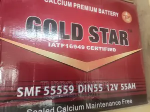 Gold Star Batteries Din55 13 Plates