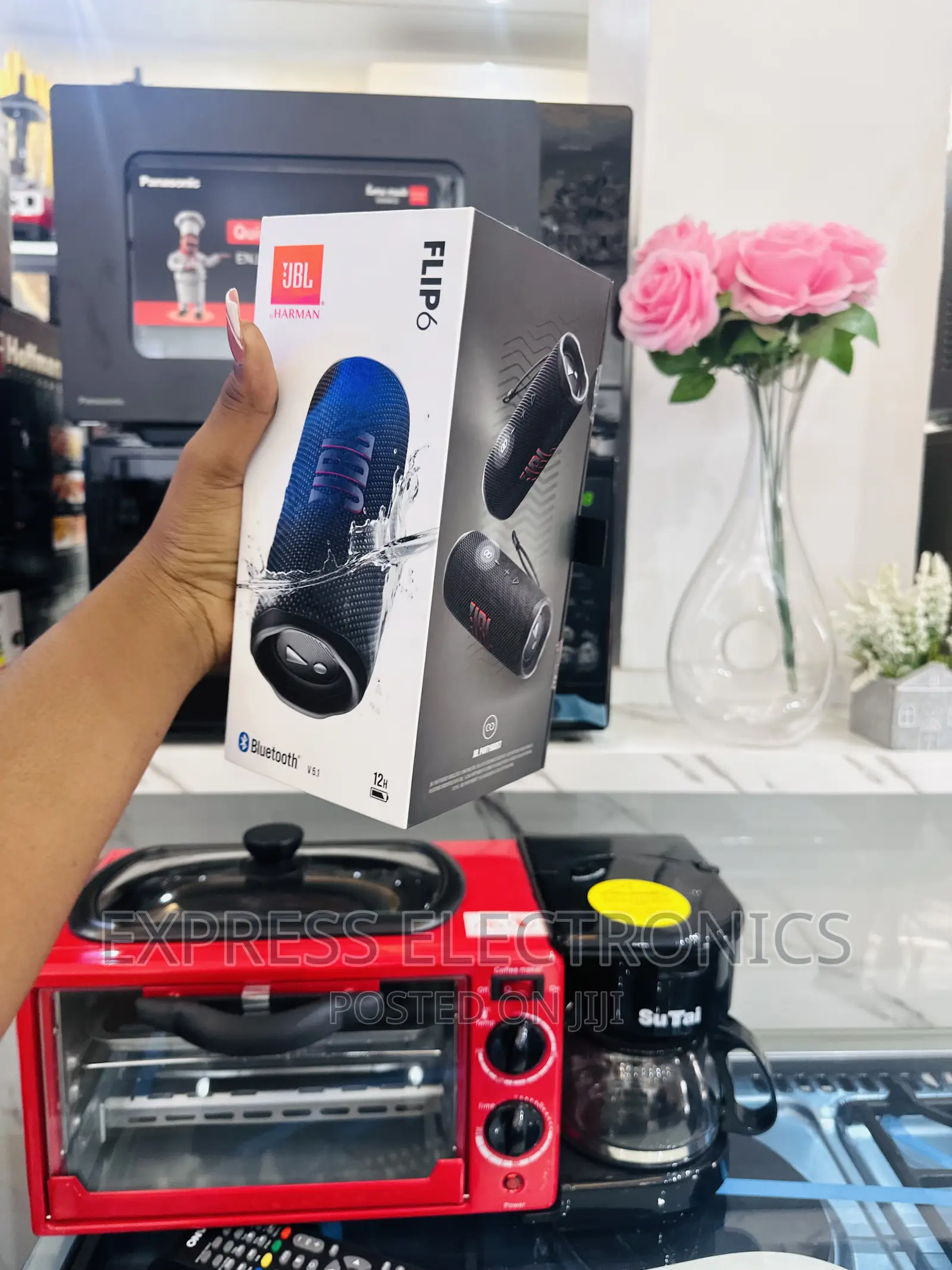 Real Sound Quality JBL Flip 6 Bluetooth Speaker