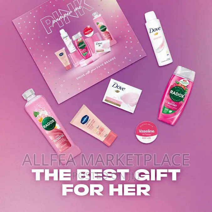 Pamper Me PINK 6 Piece Gift Set