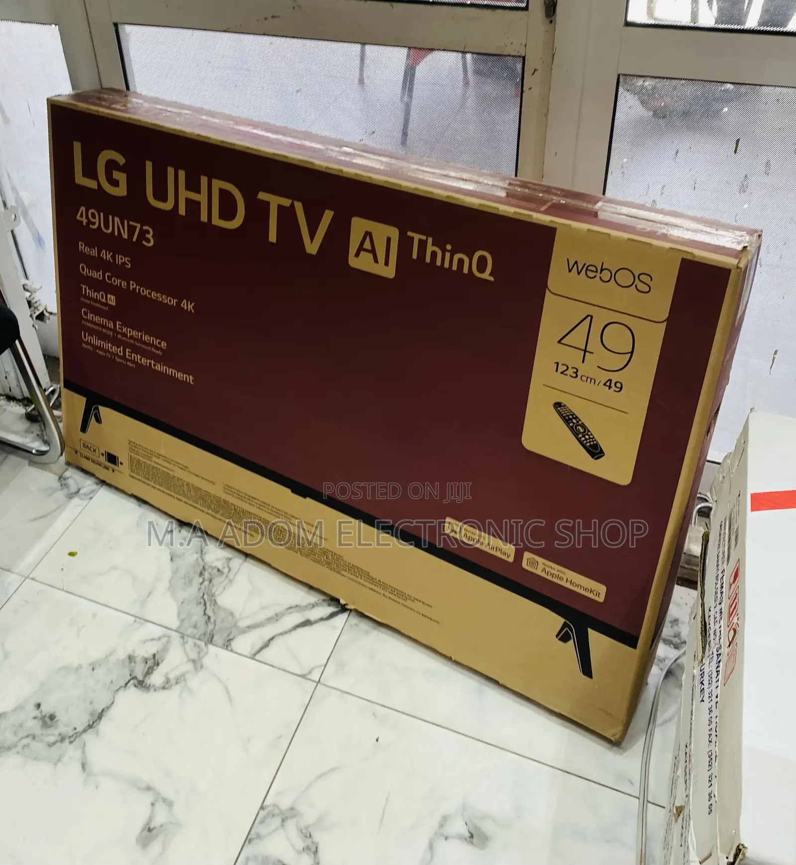 Classic Designed LG 49UN7340 49 Inch Uhd Smart Tv.