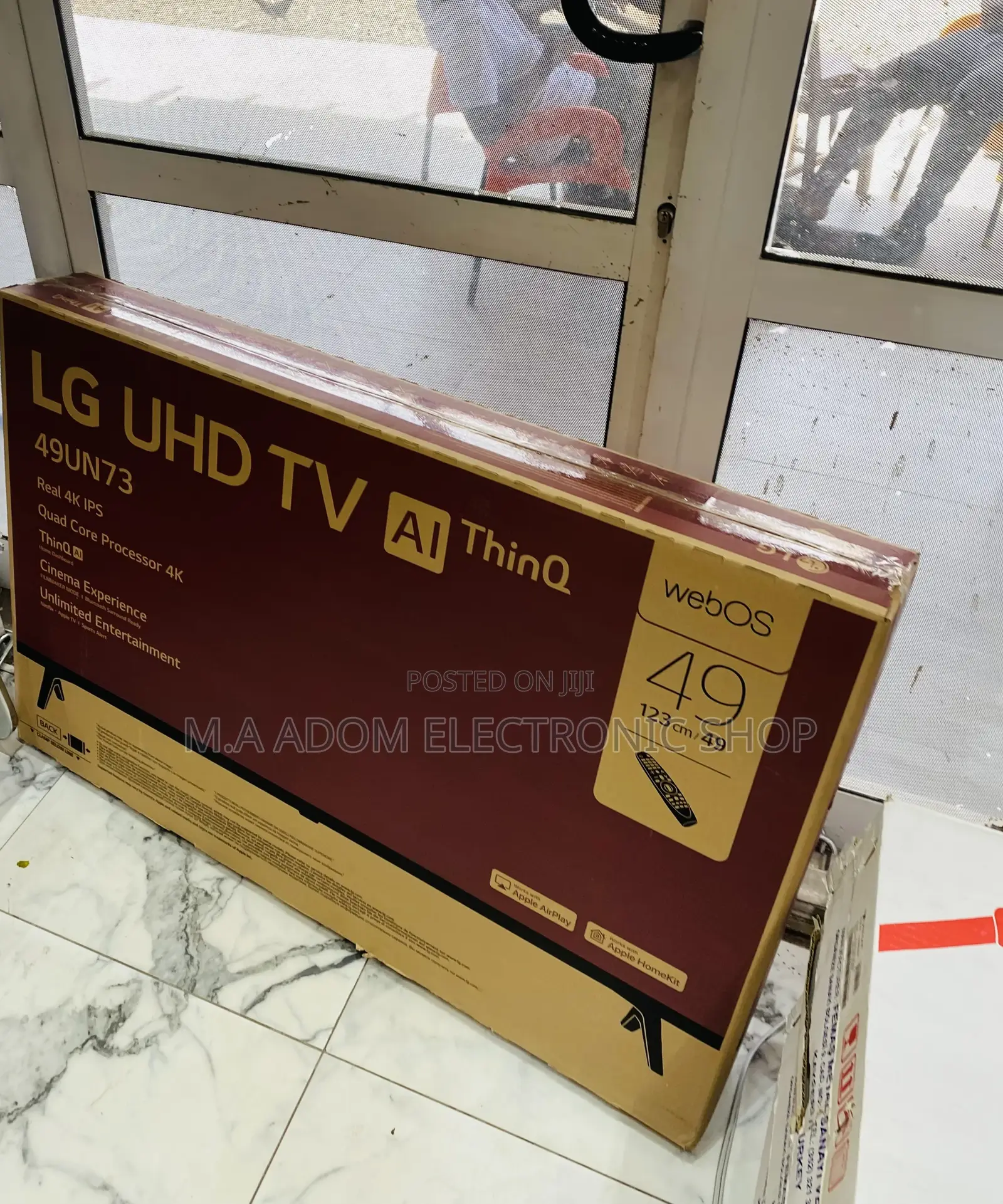 Classic Designed LG 49UN7340 49 Inch Uhd Smart Tv.