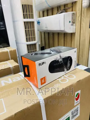 Brand New JBL Flip 6 Rechargeable Bluetooth Speaker(Black).