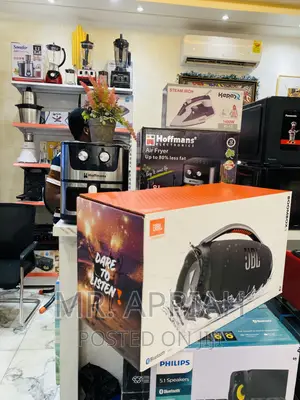 Unique JBL Boombox 3 Rechargeable Bluetooth Speaker(Black).