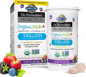Garden of Life Probiotic Chewable Dr. Formulated Organic Kid