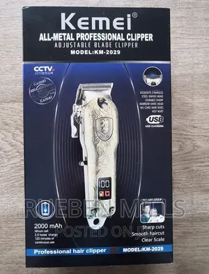 New Low Power Consumption Kemei Shaving Barbering Machine