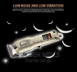 Low Noise Barbers Hair Clipper Shaving Barbering Machine
