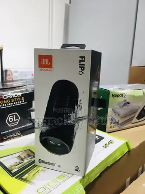 Wireless Black JBL Flip 6 Bluetooth Electric Speaker