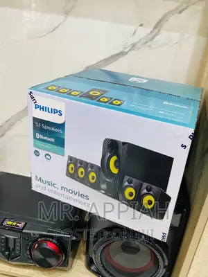 Fabulous Philips Bluetooth Home Theater System(Black).