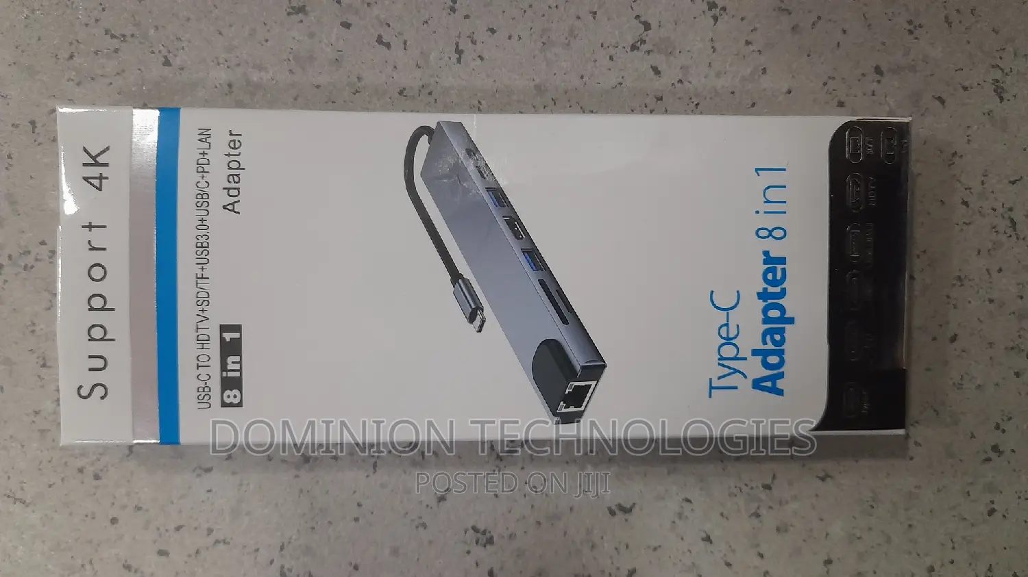 Type C Adapter 8 in 1 Dock