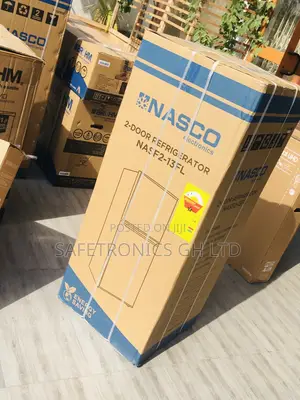 Gray Nasf2-13fl Doubledoor Topfreezer Electric Nasco Fridge