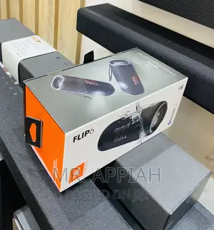Famous JBL Flip 6 Rechargeable Bluetooth Speaker(Black)