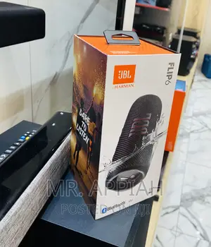 Buy Durable JBL Flip 6 Rechargeable Speaker(Black)