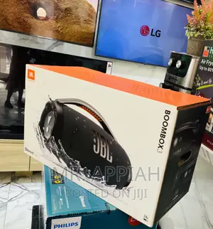 Buy Adorable JBL Boombox 3 Rechargeable Speaker(Black).
