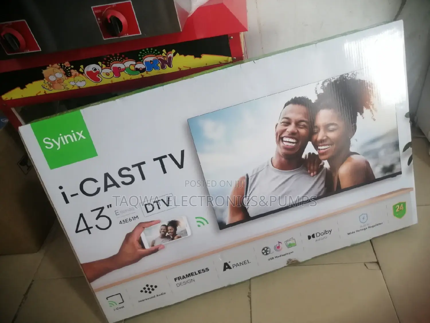 Syinix 43 I-Cast Digital Satellite TV