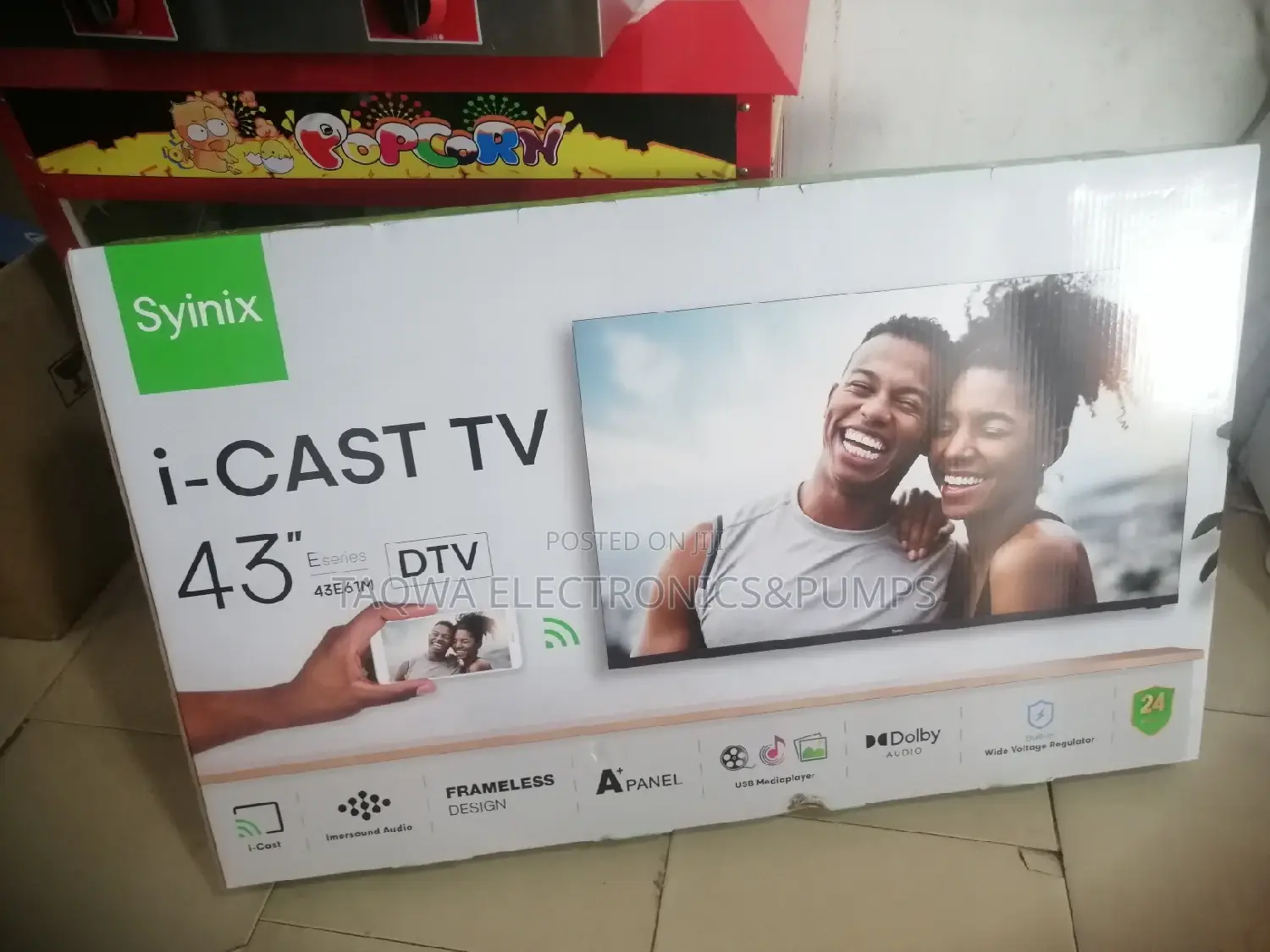 Syinix 43 I-Cast Digital Satellite TV