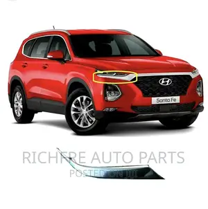 Santa Fe 2019 Headlight Chrome