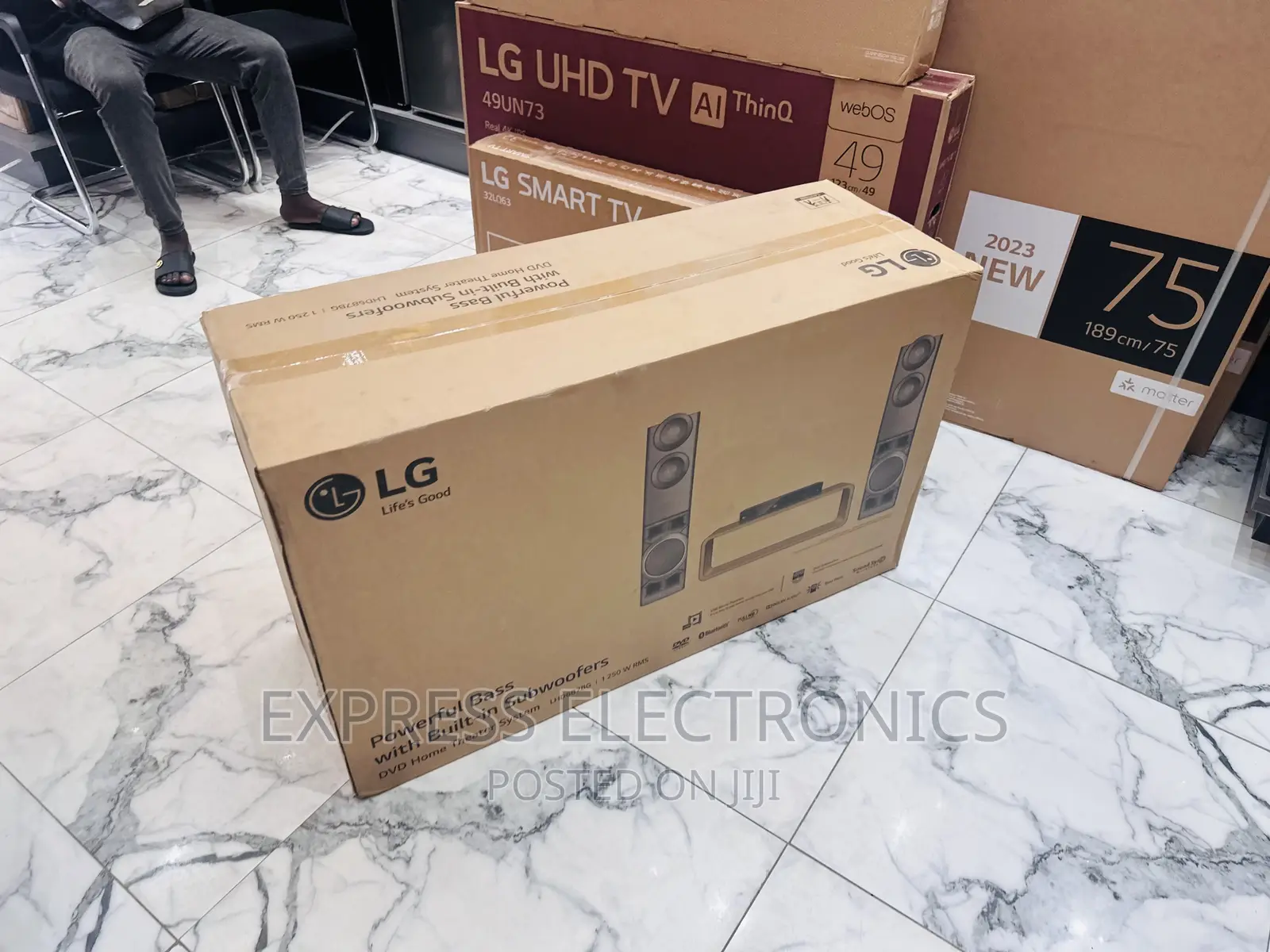 Simply Installation Home Theater LG LHD687