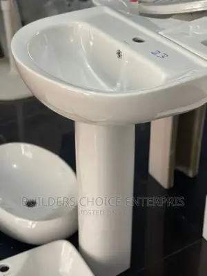 Wash Basin With Pedestal-Basin