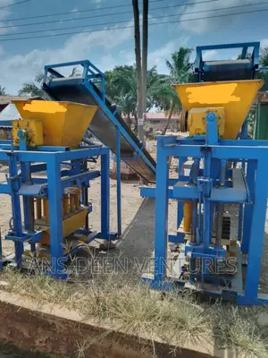 Quality 5 in 1 Ghana Made Automated Block Factory Machines