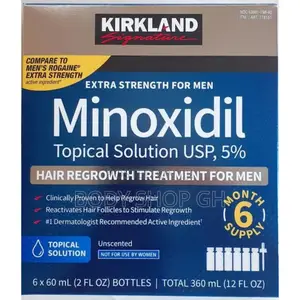 Kirkland Minoxidil for Hairline, Baldness and Beard Growth
