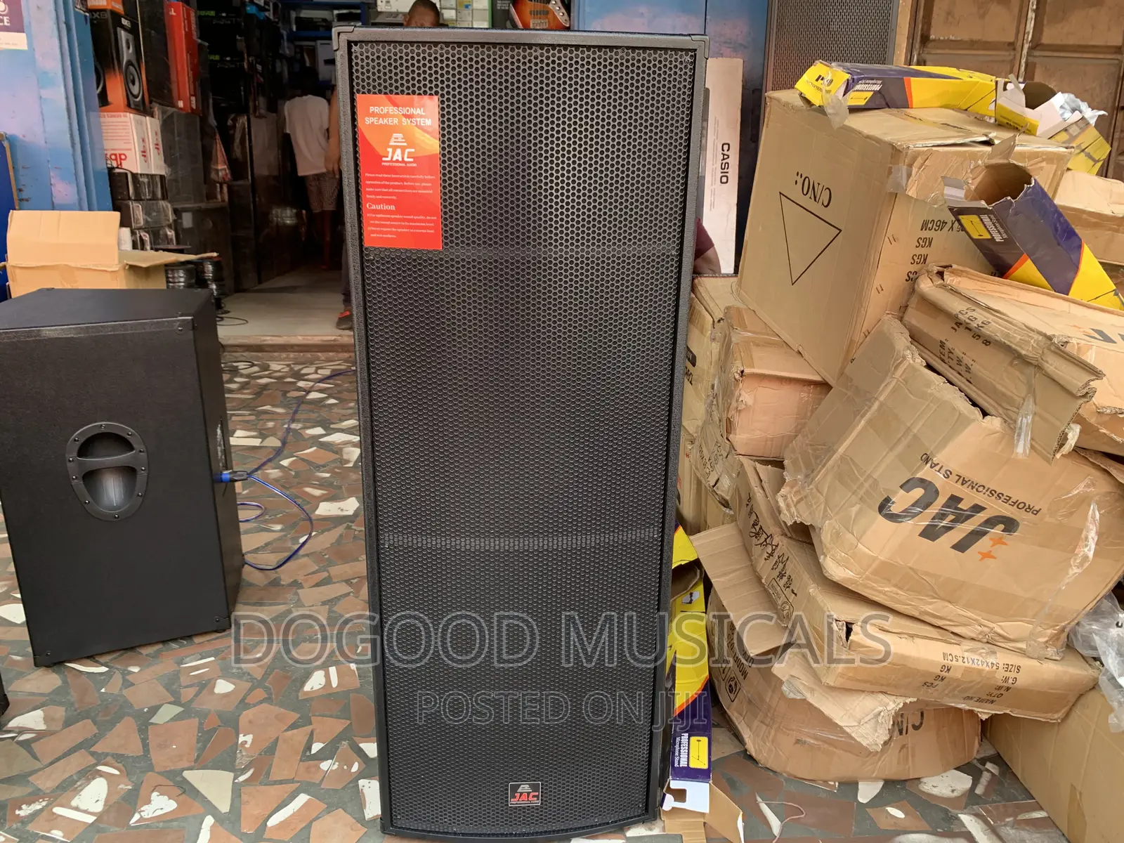 Jac Full Range Speakers(15inch Double)Pair