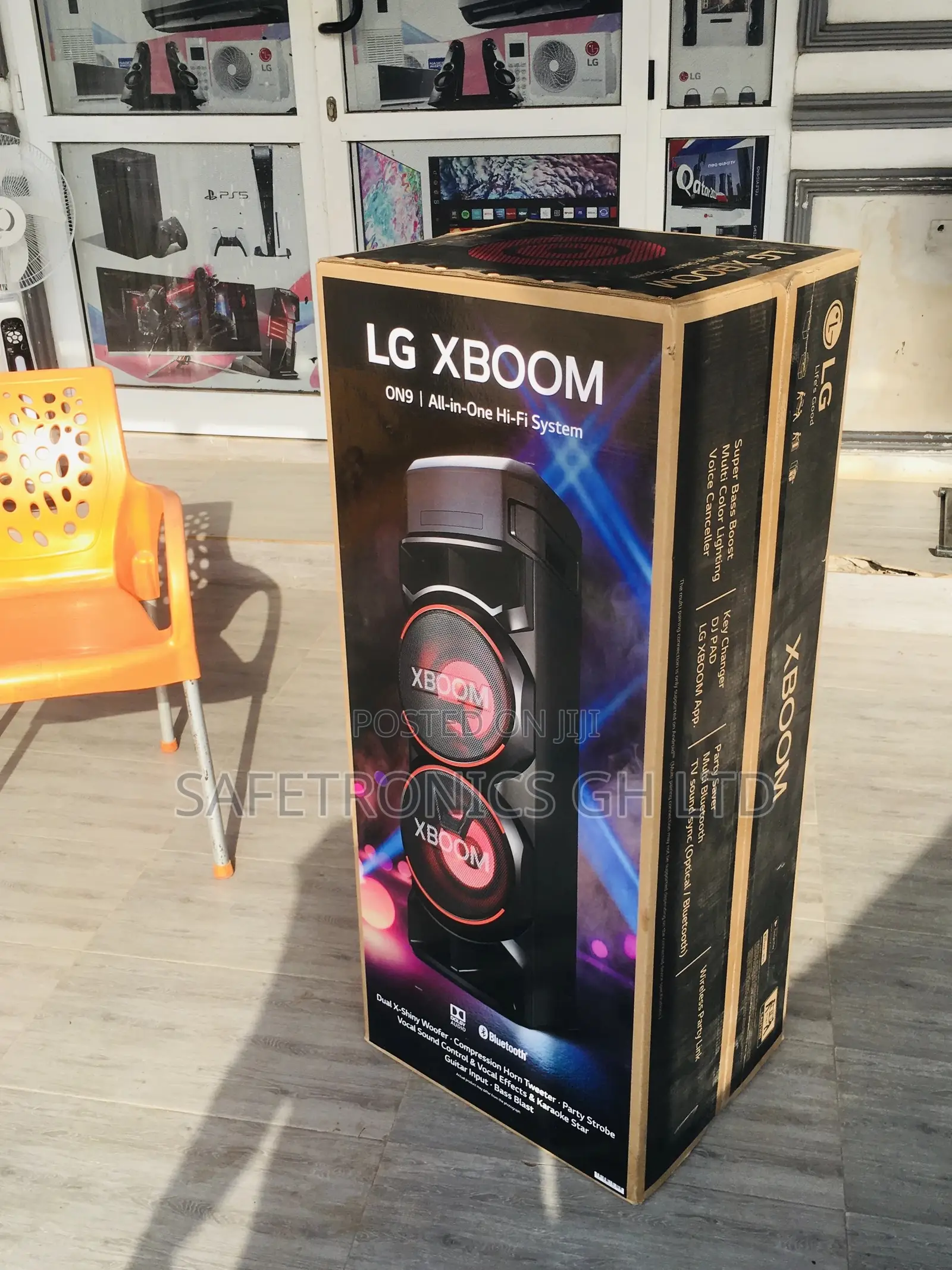 Bluetooth Reliable Black LG ON9 Wireless Electric Speaker